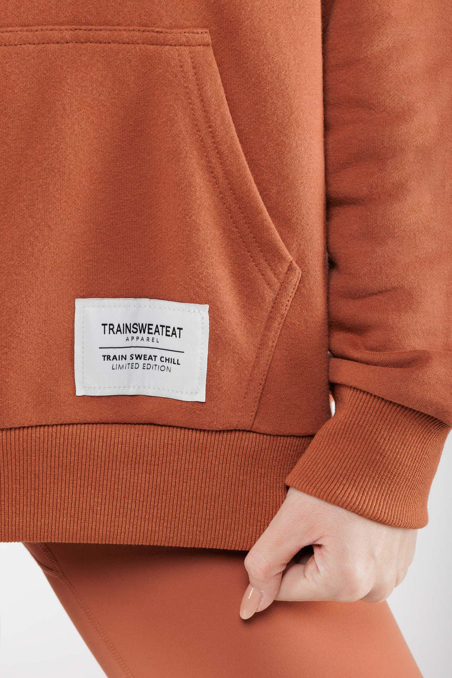 Hoodie Varsity  - Caramel