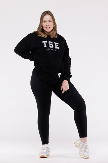 Sweatshirt Varsity  - Black