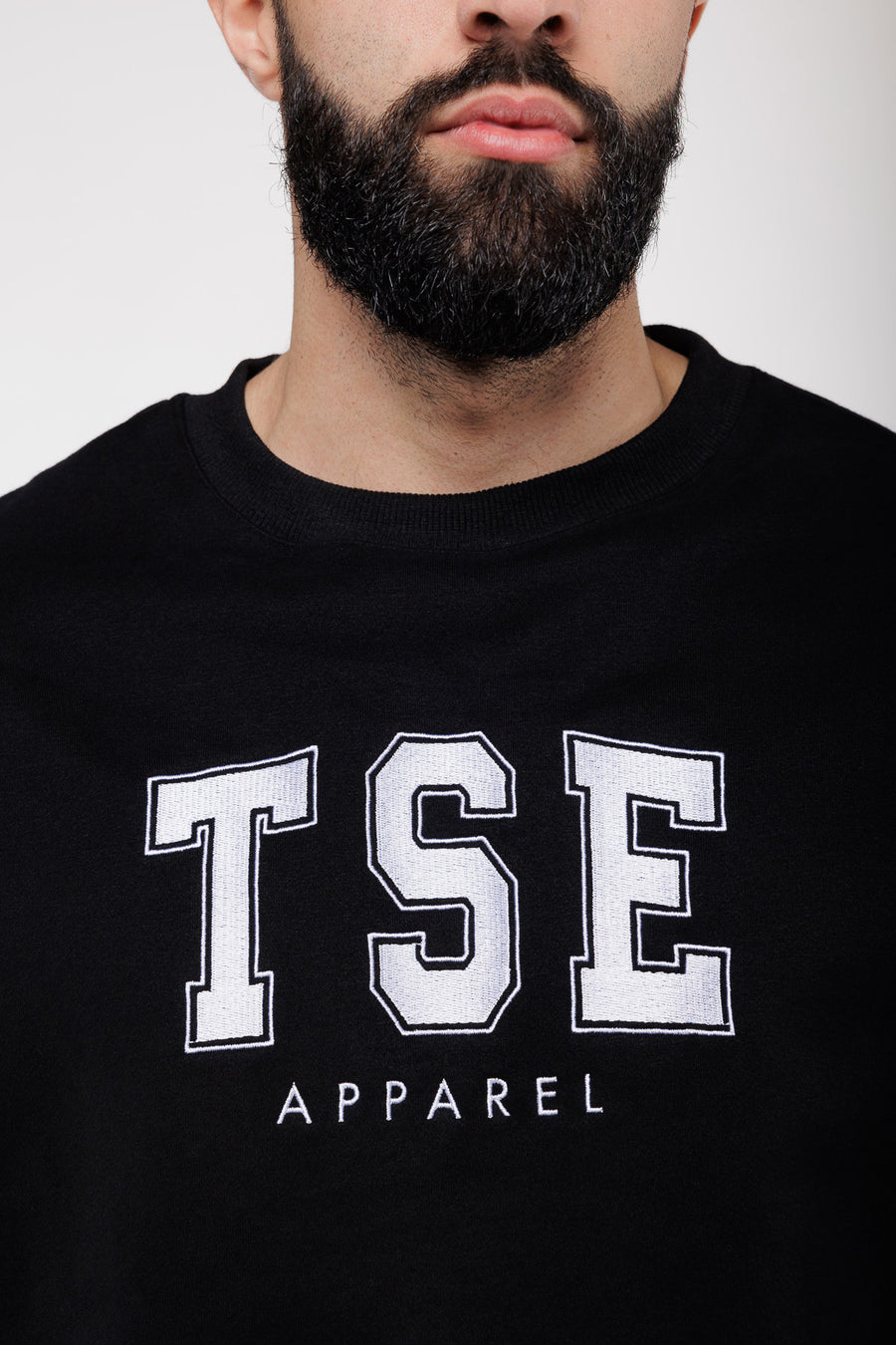 Sweatshirt Varsity  - Black