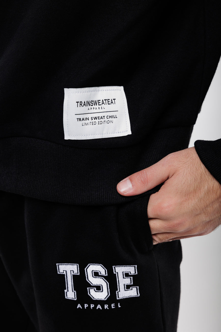 Sweatshirt Varsity  - Black