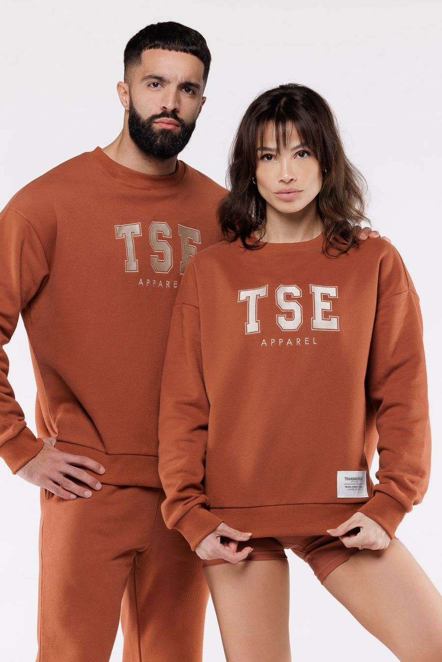 Sweatshirt Varsity  - Caramel