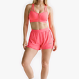 Brassière Zip Tech Mesh - Papaya