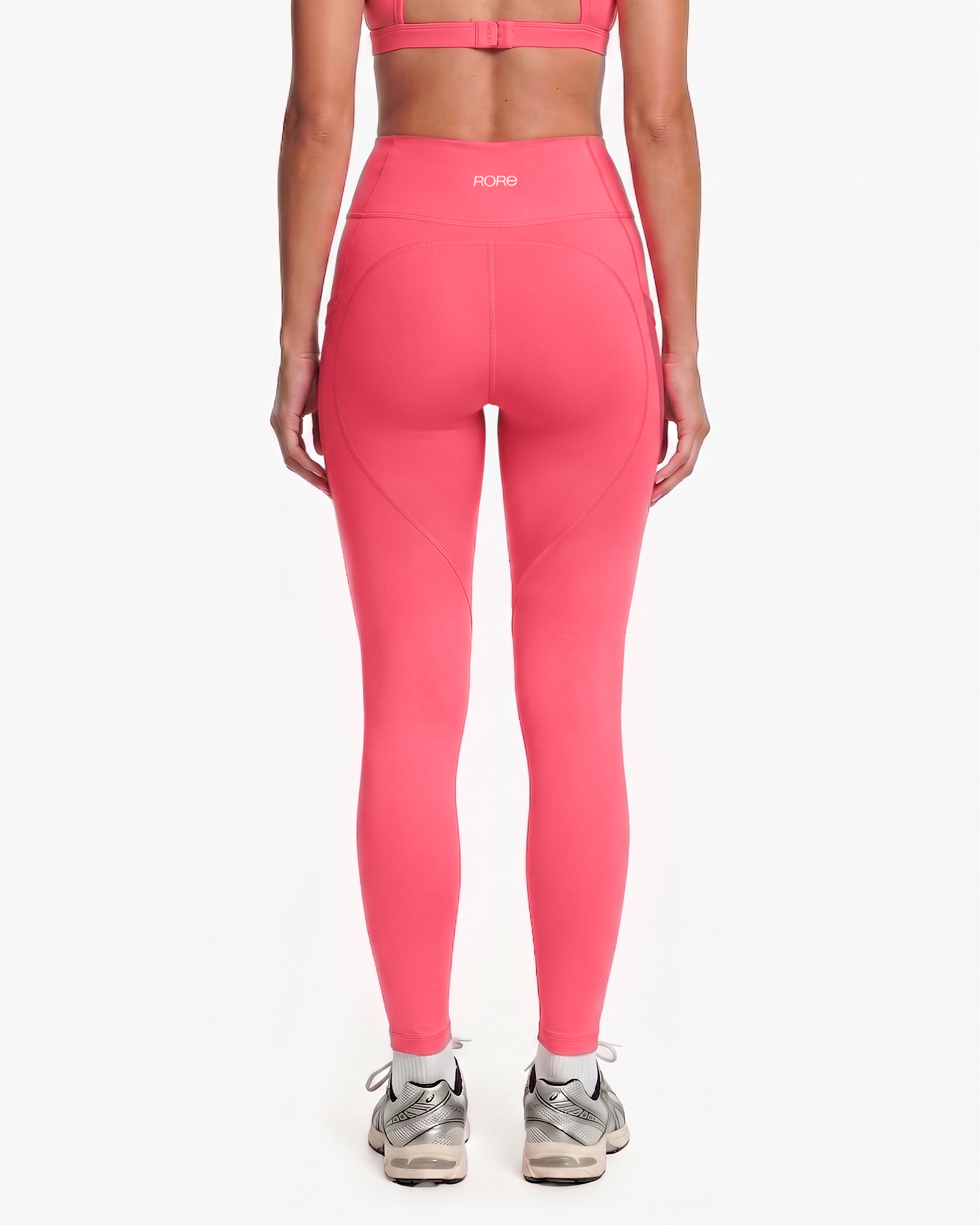 Legging Power Mesh - Papaya