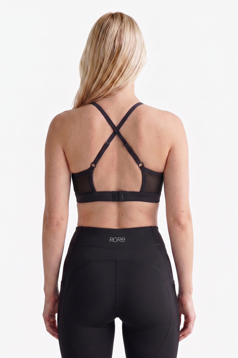 Brassière Power Mesh - Black