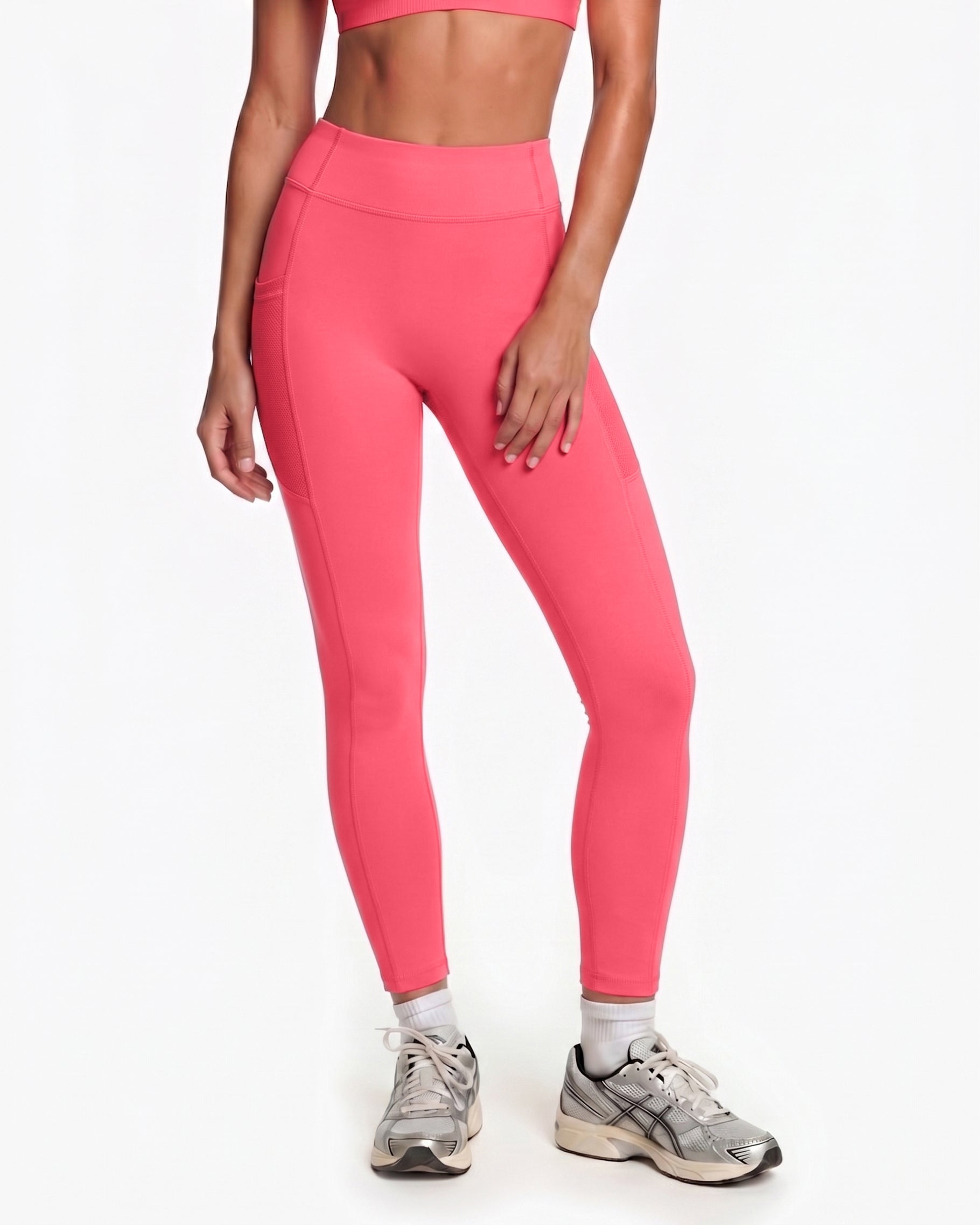 Legging Power Mesh - Papaya