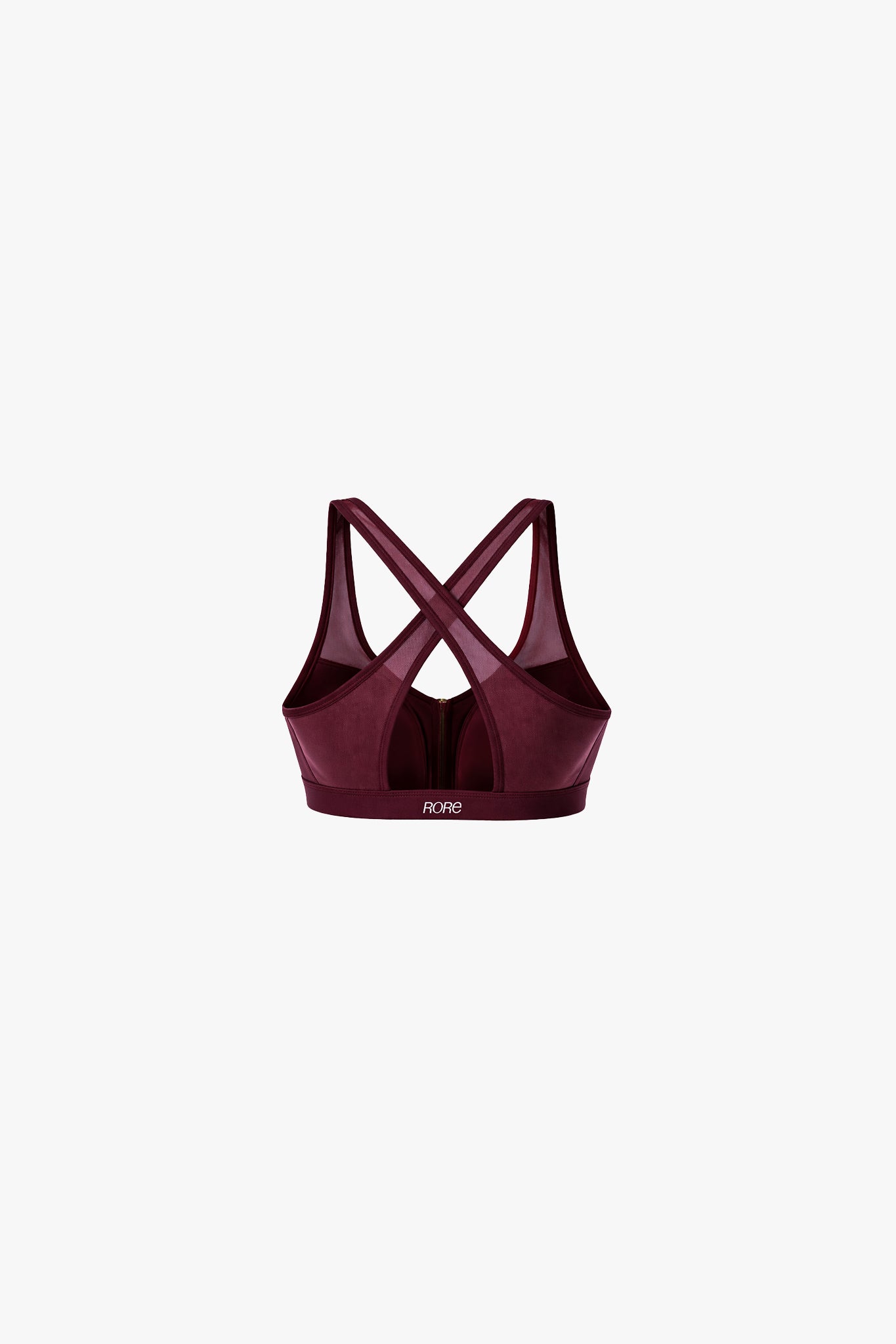 Brassière Zip Tech Mesh - Redstone