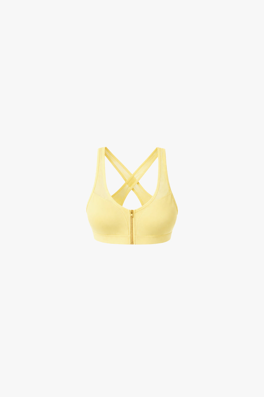 Brassière Zip Tech Mesh - Butter