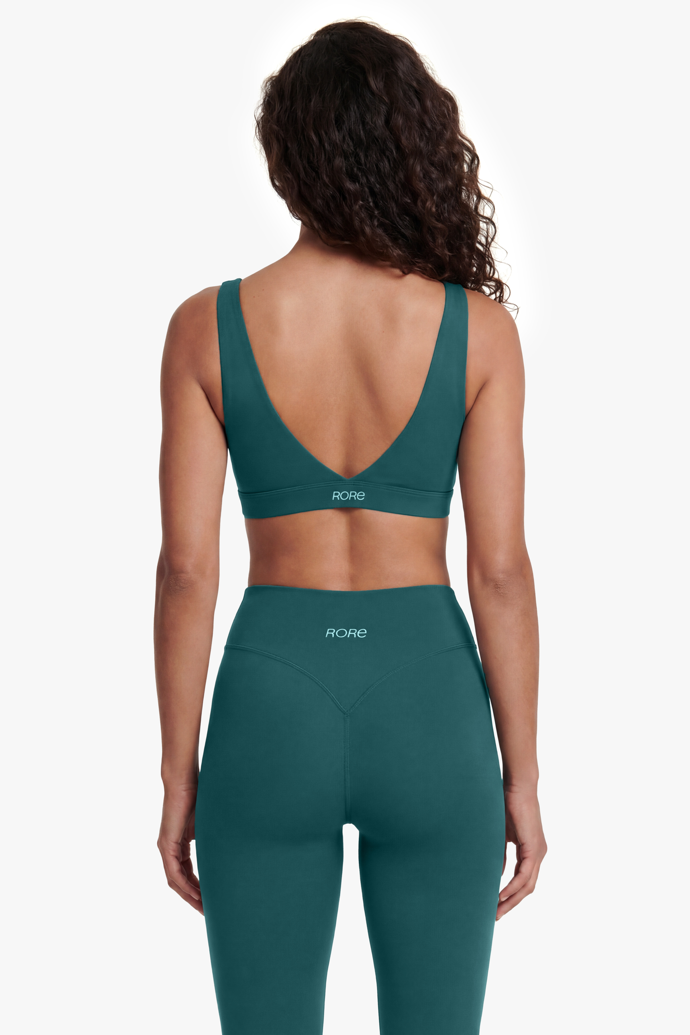 Brassière Crossed - Deep Teal