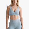 Brassière Crossed - Powder Blue