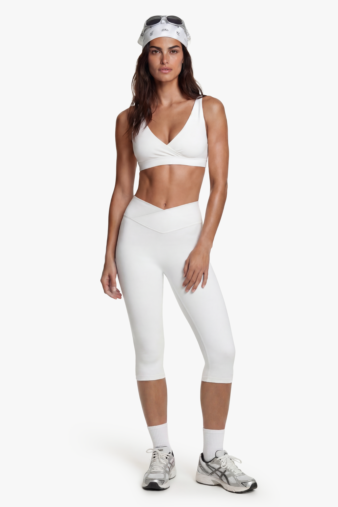 Capri Crossed Lift - White