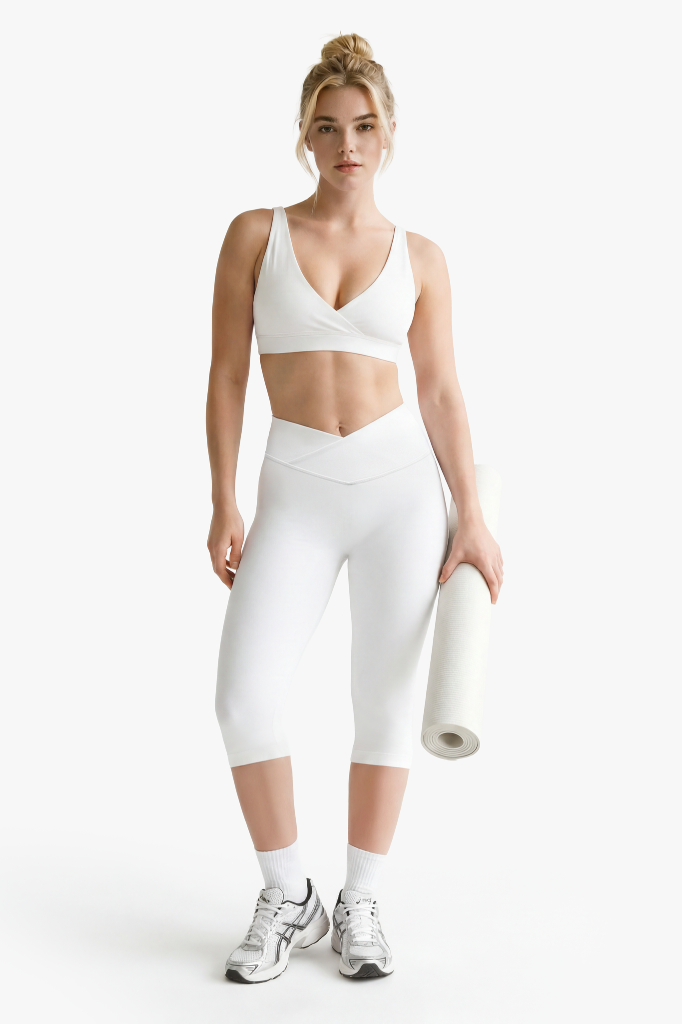 Brassière Crossed - White