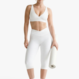 Brassière Crossed - White