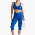 Brassière Crossed - Royal Blue