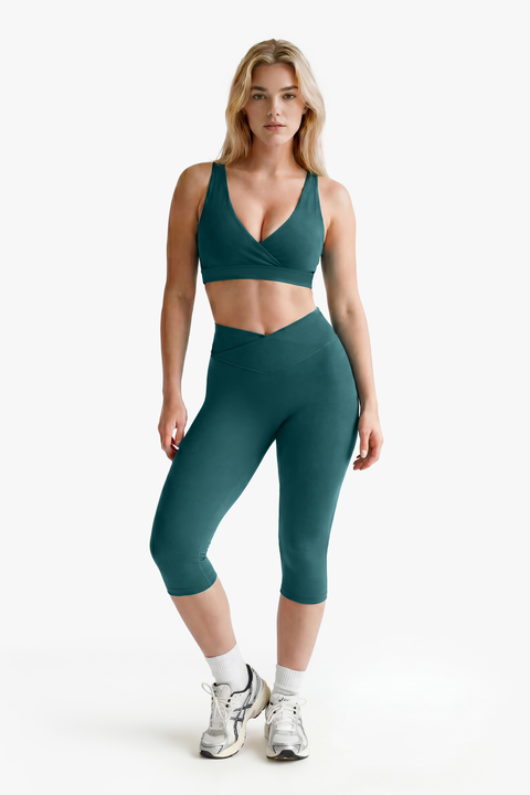 Capri Crossed Lift - Deep Teal