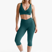 Capri Crossed Lift - Deep Teal