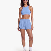 Short 2in1 Mesh - Denim Blue