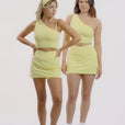 Jupe 2in1 Crossed Sport - Lemon Mist