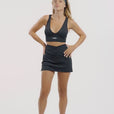 Jupe 2in1 Crossed Sport - Black
