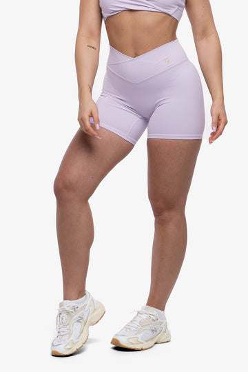 SHORT CROSSED 14 CM SMOOTH-FIT - LILAC