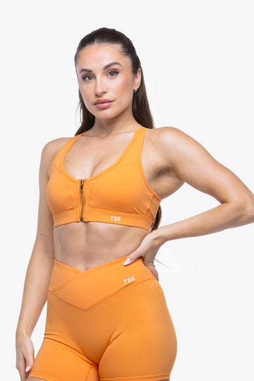 Brassière ZipTech - Apricot