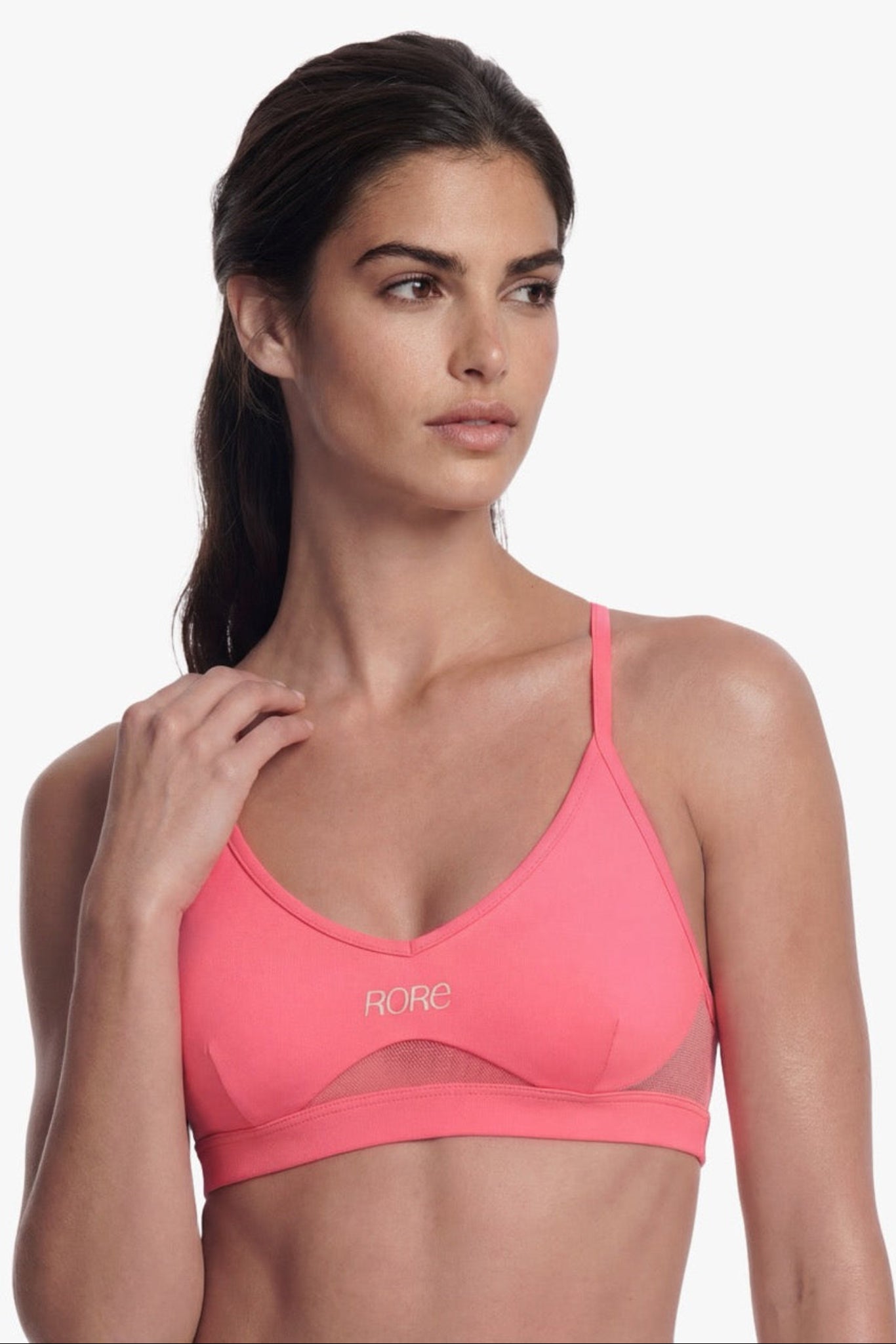 Brassière Power Mesh - Papaya