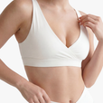 Brassière Crossed - White